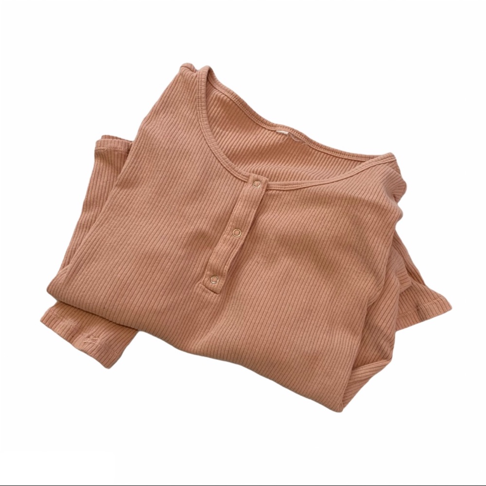 3/12$ Bundle Tees | Long Sleeve Blush H&M tee